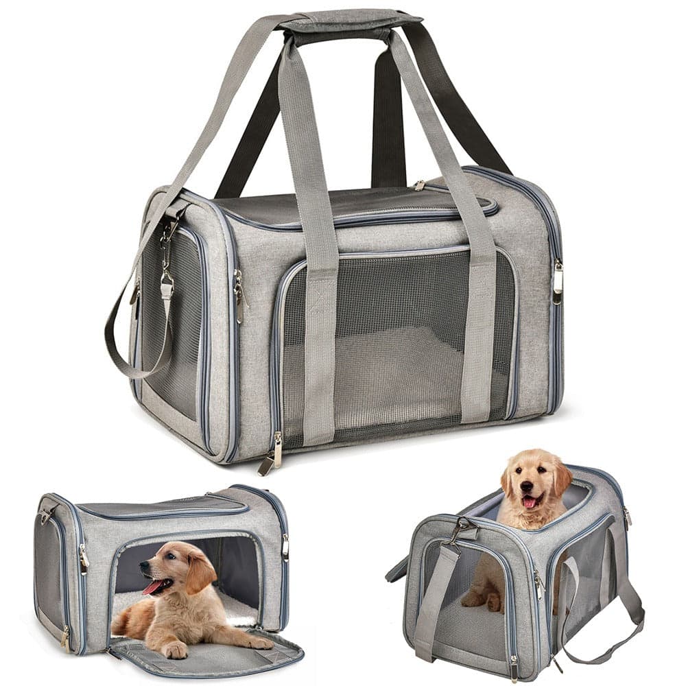 VoyagePaw Airline-Approved Pet Travel Carrier, Soft-Sided, Ventilated, Crash-Tested
