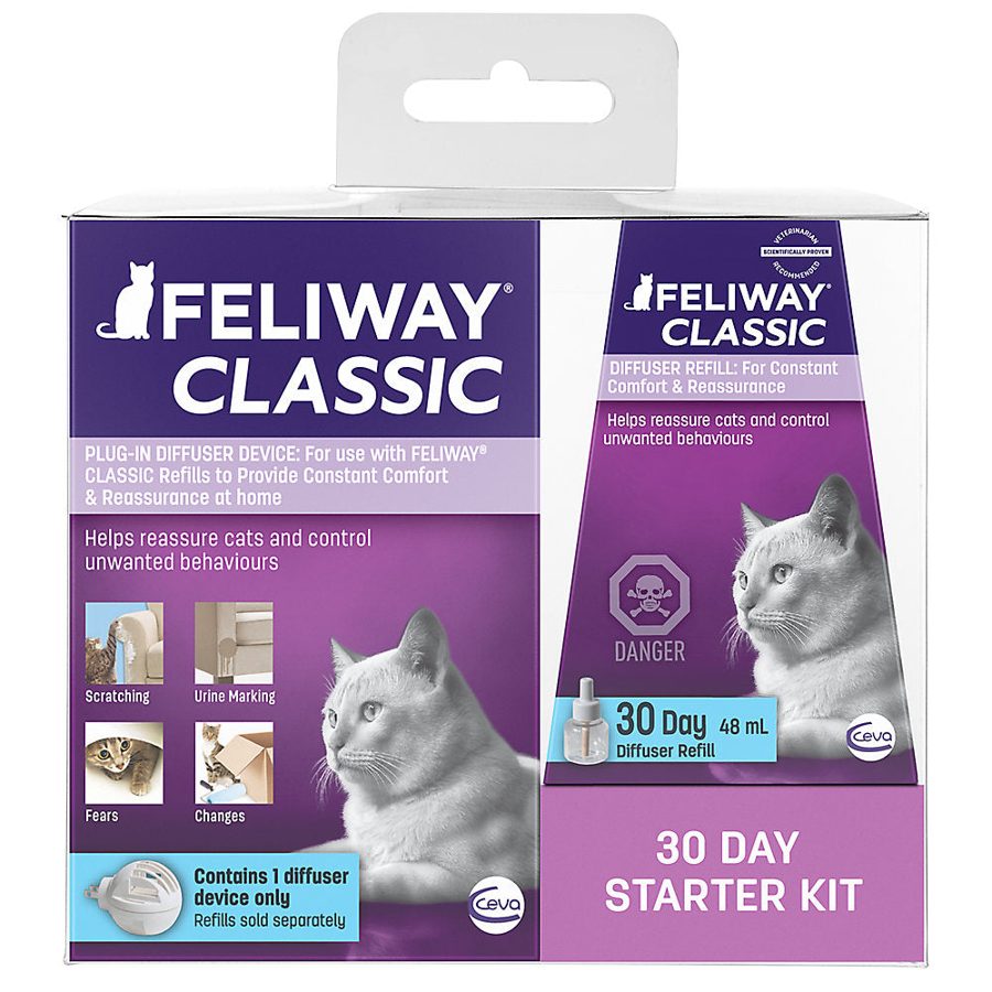 Feliway Calming Diffuser — Pheromone Help for Spraying, Scratching and Tense Cats