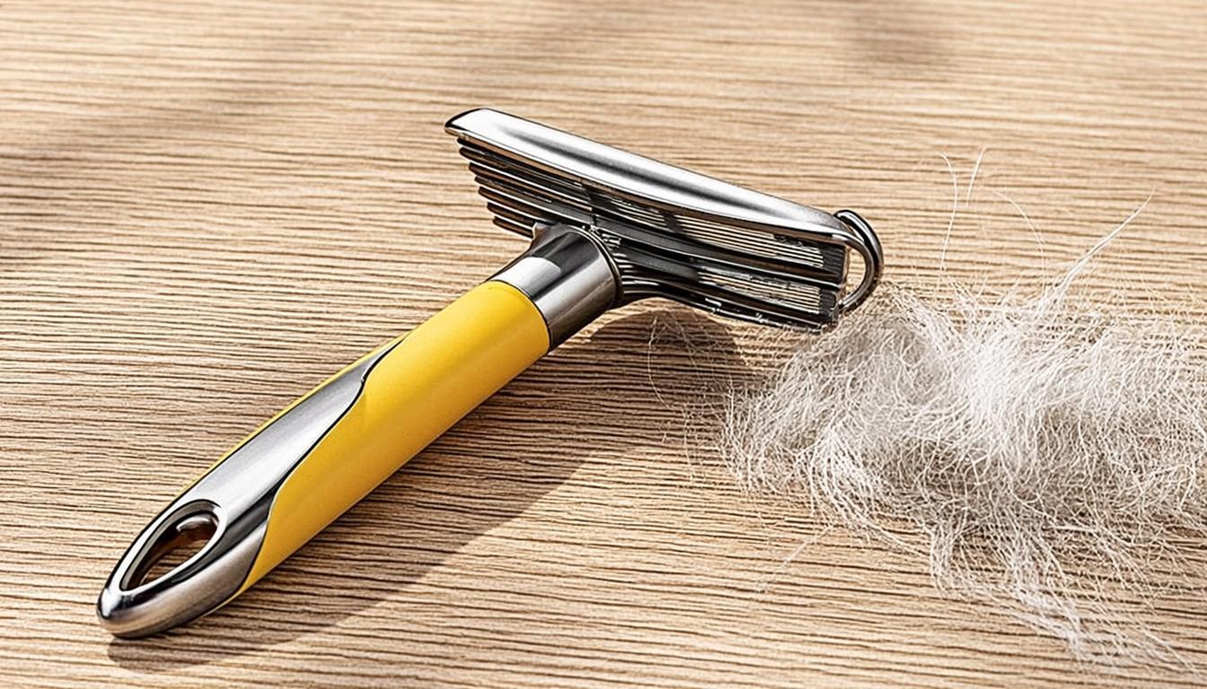 FURminator Undercoat deShedding Tool for Dogs — Long Hair, Large