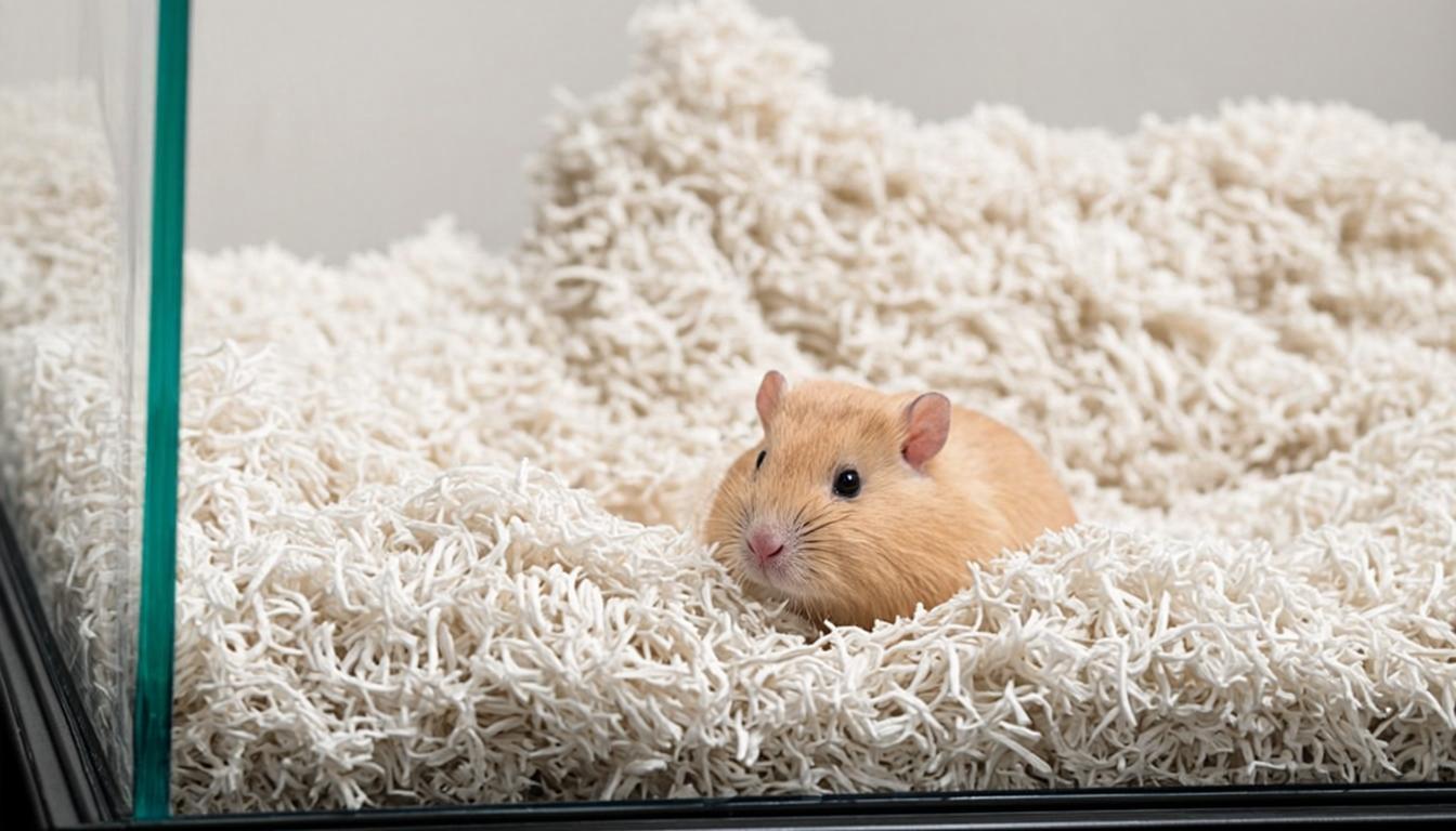 Kaytee Clean & Cozy Bedding — White Paper Bedding for Hamsters, Gerbils & Mice